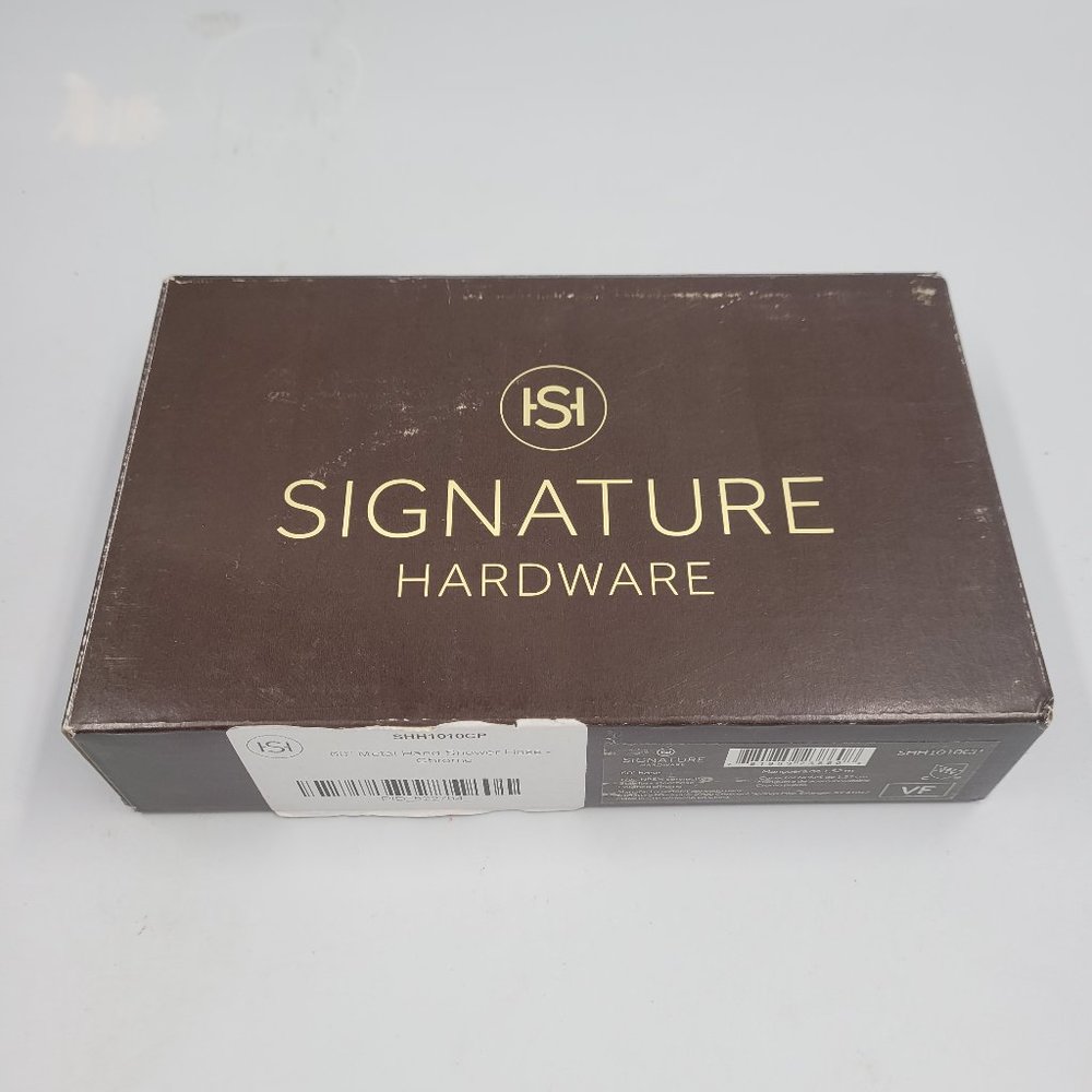 Signature SHH1010CP 60" Metal Spiral Hand Shower H